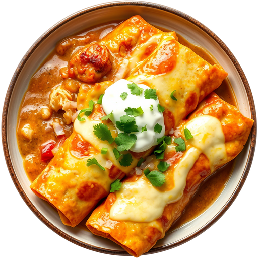 Enchiladas Suizas dish