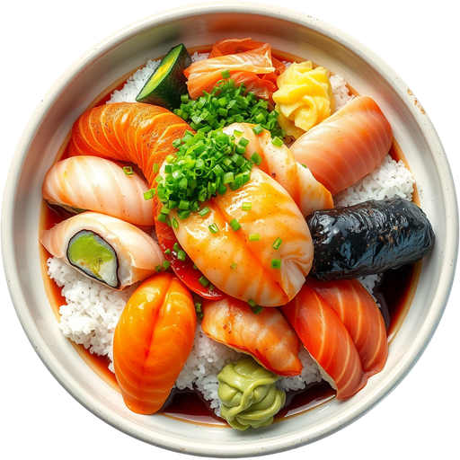 AYCE Sushi dish