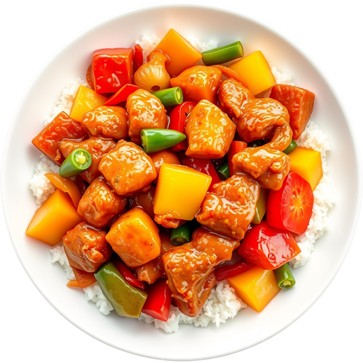 Sweet and Sour Pork dish