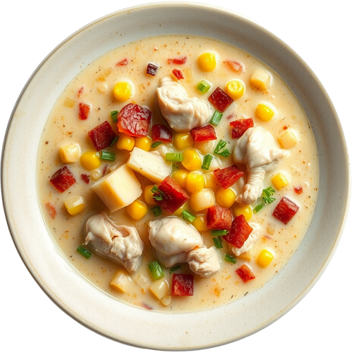 Chicken Corn Chowder dish