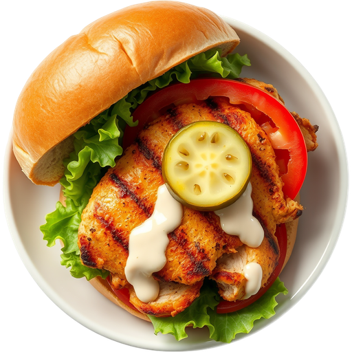 Market Chicken Sandwich dish
