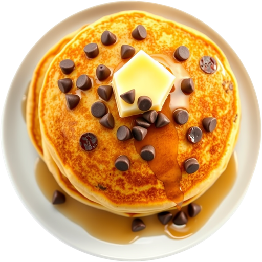Chocolate Chip Pancakes dish