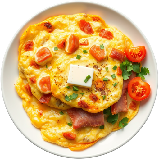 Breakfast Omelette dish