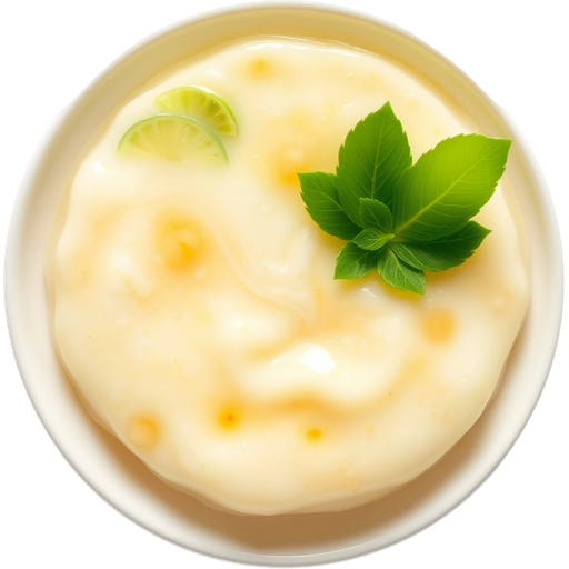 Pandan Soybean Pudding dish