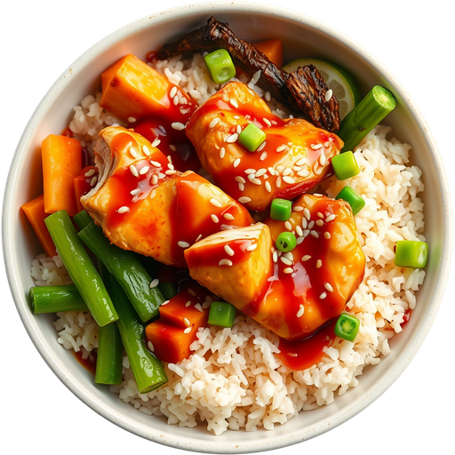 Teriyaki Chicken Bowl dish