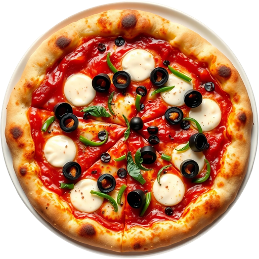 Blackjack Pizza dish