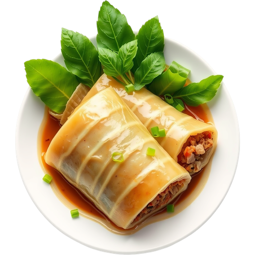 Cha Lua Vietnamese Pork Roll dish