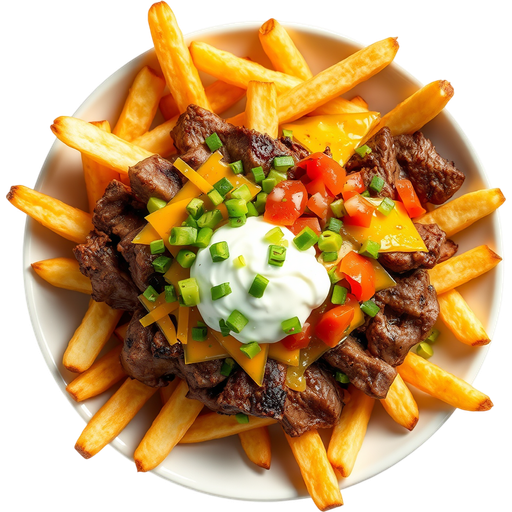 Carne Asada Fries dish