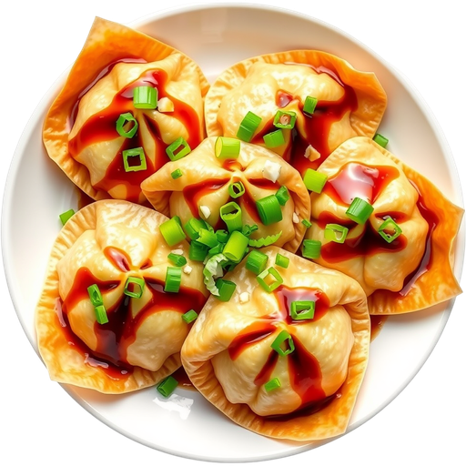 Cream Cheese Wontons dish