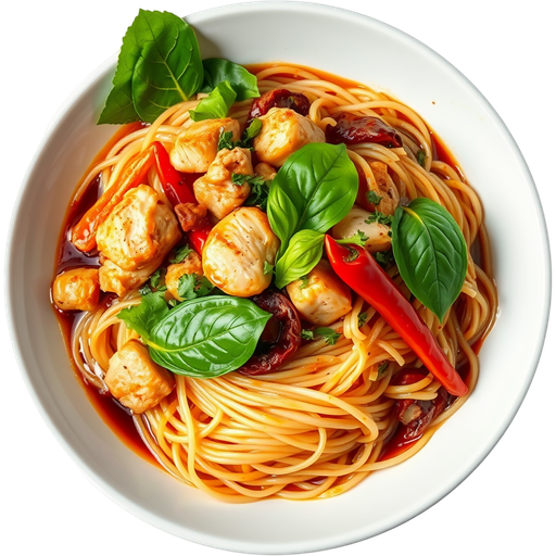 Drunken Noodles dish