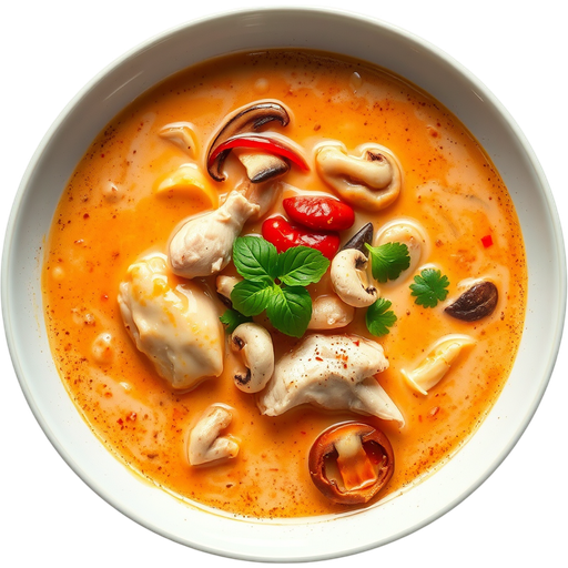 Tom Kha Gai dish