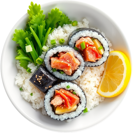 Tuna Lemon Roll dish