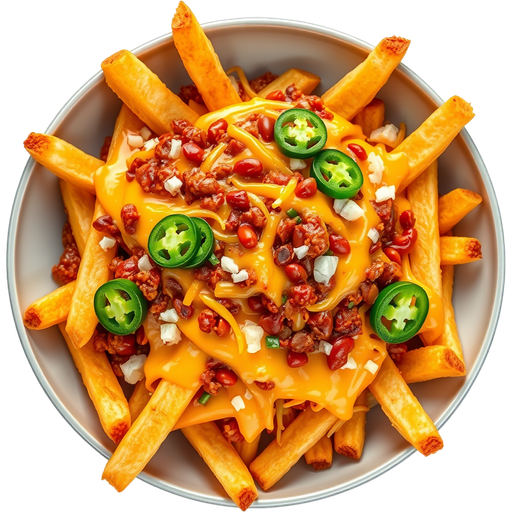 Chili Cheese Fries dish