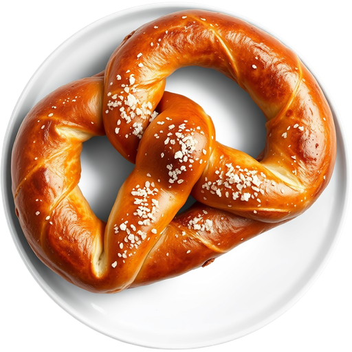 Bavarian Pretzel dish