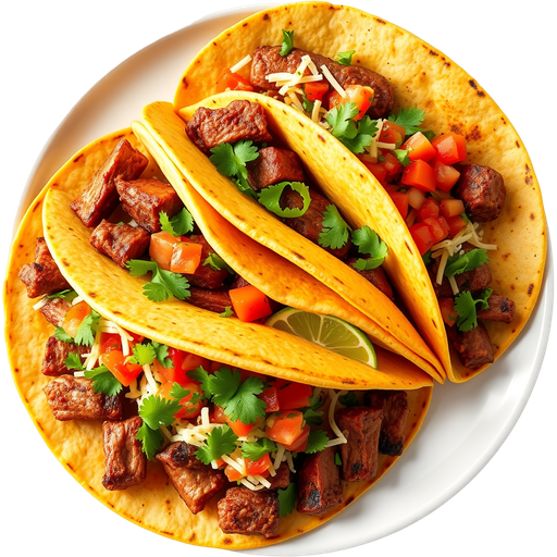 Taco Trio dish