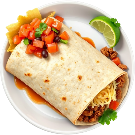 Sobaquera Burrito dish