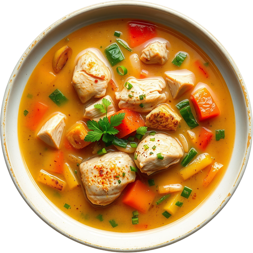 Picante Martin's House Made Chicken Soup dish