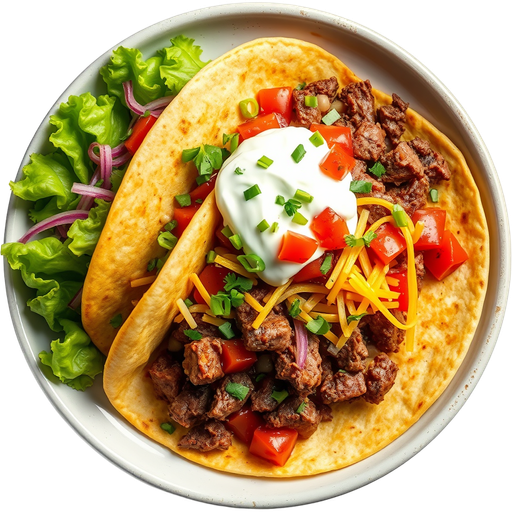 Beef Taco dish
