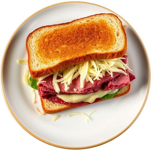 Ruben Sandwich dish