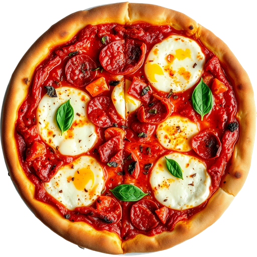 Diavola Pizza dish