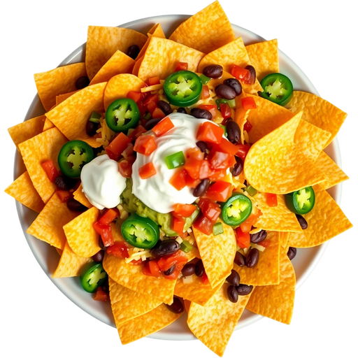 Regular Nachos dish