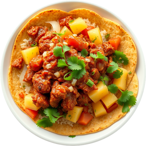 Al Pastor Fried dish