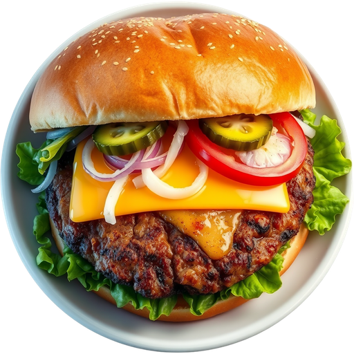 Santa Ana Burger dish