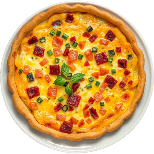 Quiche dish