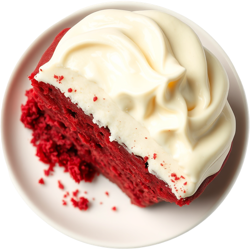 Red Velvet Cupcake dish