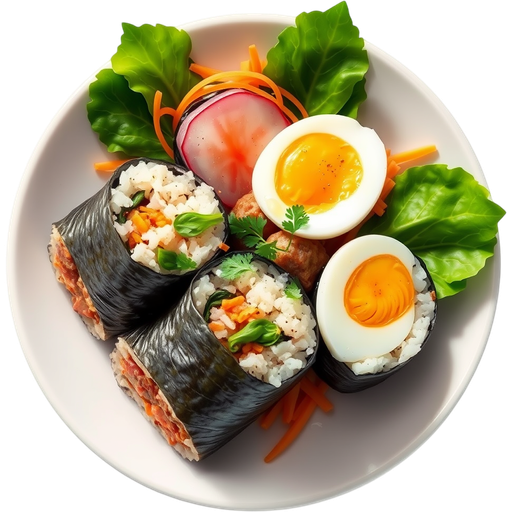 Bulgogi Kimbap dish