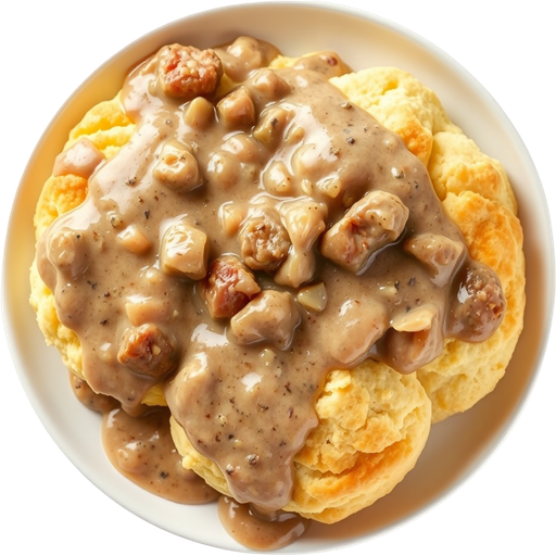 Biscuits and Gravy dish