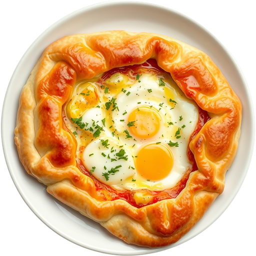 Khachapuri dish