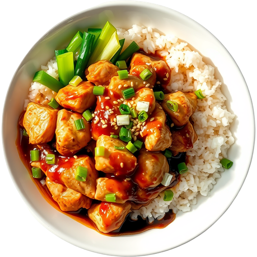 Miso Chicken Bowl dish