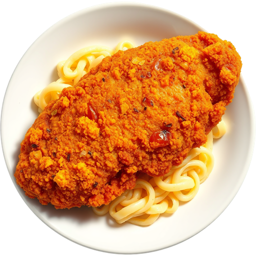 Crispy Chicken Breast dish