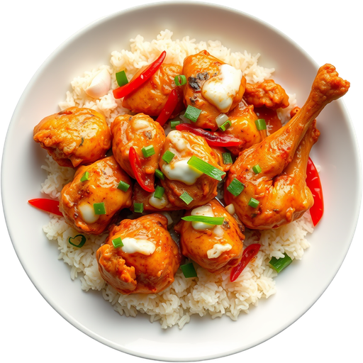 Chicken 555 dish