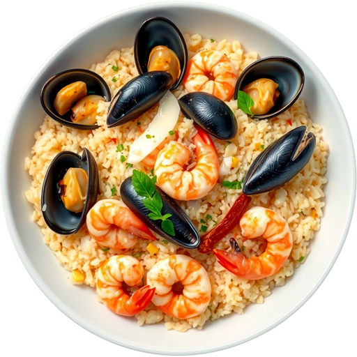 Seafood Risotto dish