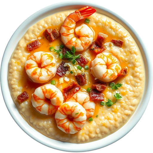Shrimp and Grits dish