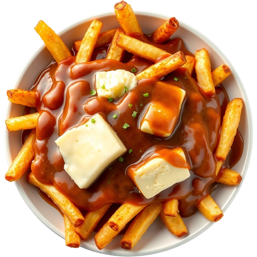 Poutine dish