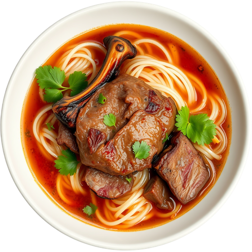 Oxtail Pho dish