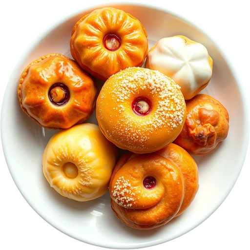 Pastries dish