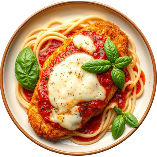 Chicken Parmesan dish
