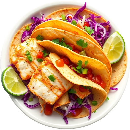 Laguna Fish Tacos dish