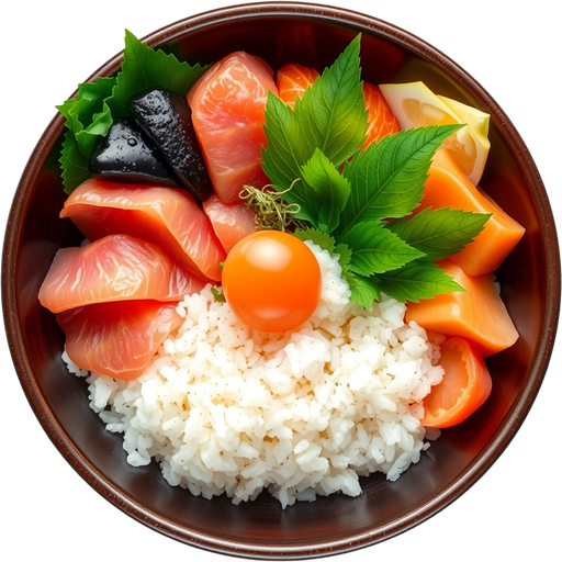 Premium Chirashi Bowl dish