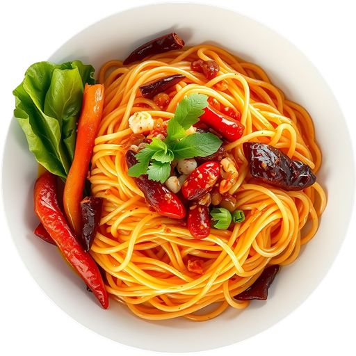 Spicy Noodle dish