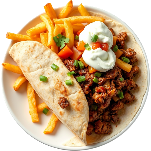 California Burrito dish