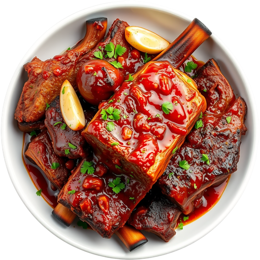 BBQ Beef Ribs dish