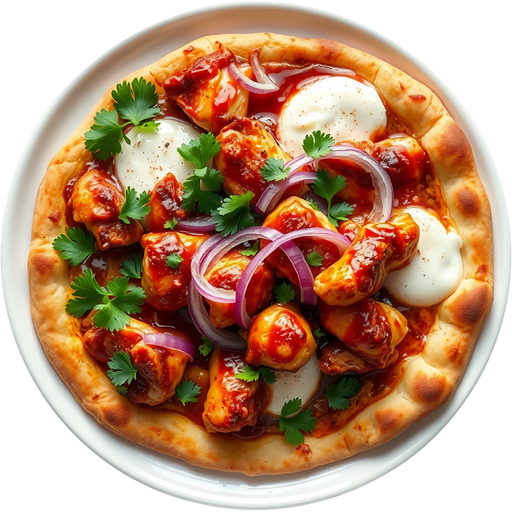 BBQ Chicken Pizza dish