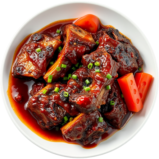 BBQ Short Ribs dish