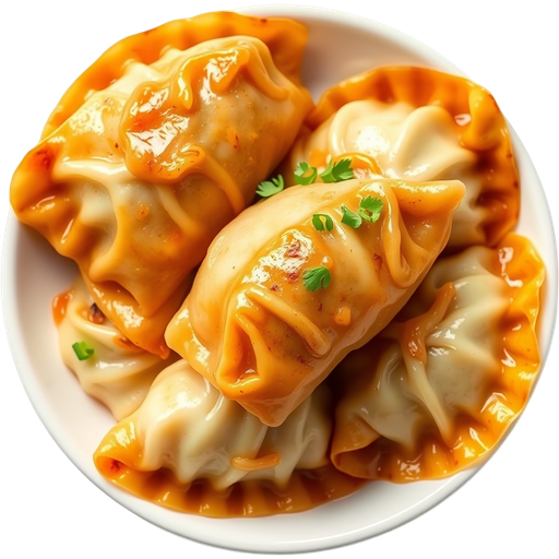 Gyoza dish