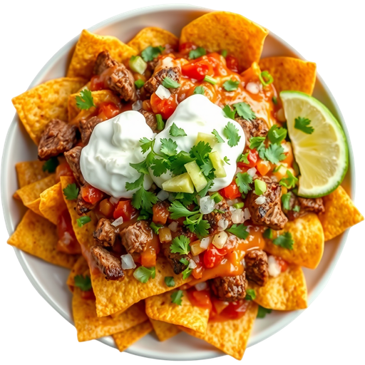 Asada Chilaquiles dish